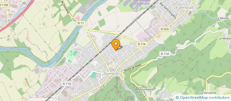 localisation de l'entreprise SCI TMN  DOMENE