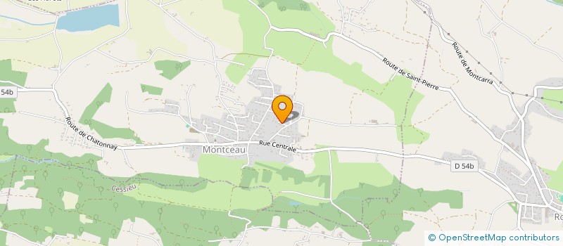 localisation de l'entreprise SCI TMR IMMO  RUY-MONTCEAU