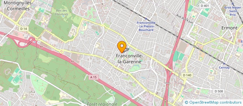 localisation de l'entreprise SCI - TMT&NGUEKAM  FRANCONVILLE