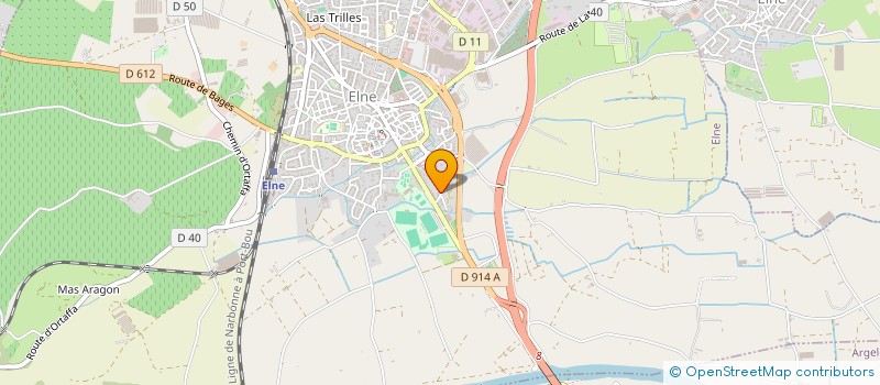 localisation de l'entreprise SCI TNA  ELNE