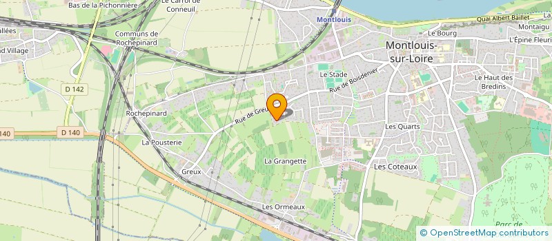 localisation de l'entreprise SCI TNCM 37  MONTLOUIS-SUR-LOIRE