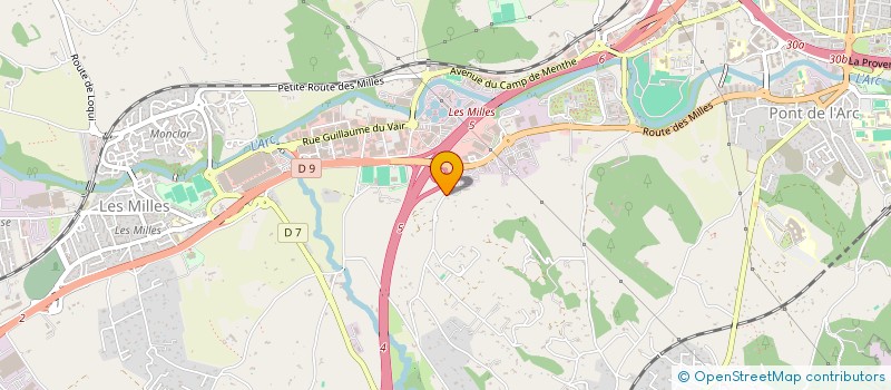 localisation de l'entreprise SCI TNCM  AIX-EN-PROVENCE