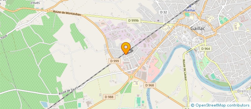 localisation de l'entreprise SCI TNDAYDE à GAILLAC