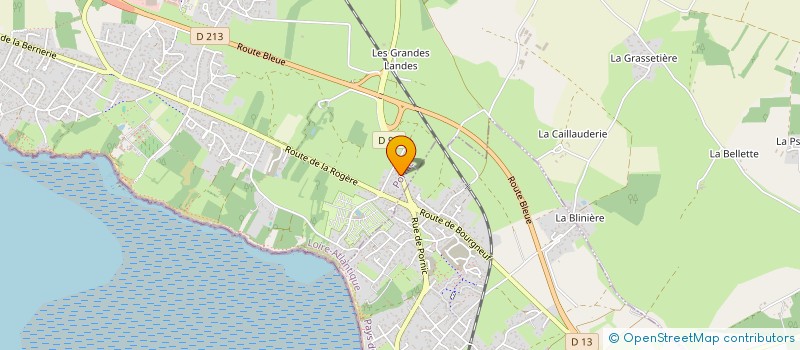 localisation de l'entreprise SCI TNE  PORNIC