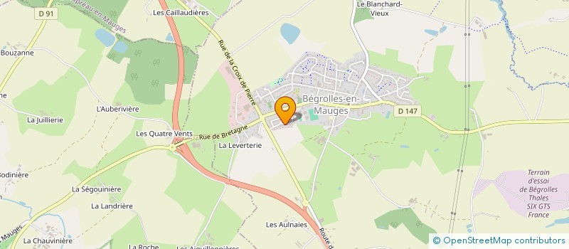 localisation de l'entreprise SCI TNMROI  BEGROLLES-EN-MAUGES