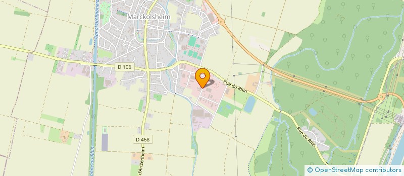 localisation de l'entreprise SCI TNMTC  MARCKOLSHEIM