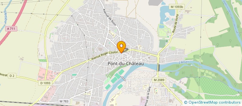 localisation de l'entreprise SCI TNR  PONT-DU-CHATEAU