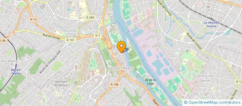 localisation de l'entreprise SCI TNT  LE PORT-MARLY