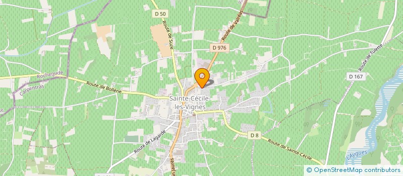 localisation de l'entreprise SCI TO SPITI-MAS  SAINTE-CECILE-LES-VIGNES