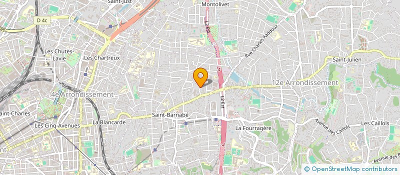 localisation de l'entreprise SCI TOBA à MARSEILLE
