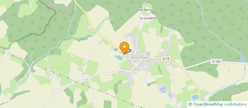 localisation de l'entreprise SCI TOBAGO  ANCINNES