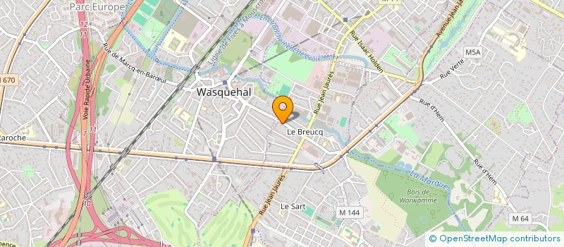 localisation de l'entreprise SCI TOBECA  VILLENEUVE-D'ASCQ