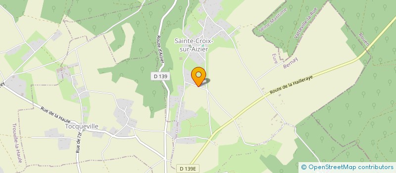 localisation de l'entreprise SCI TOBLO  BOURNEVILLE-SAINTE-CROIX