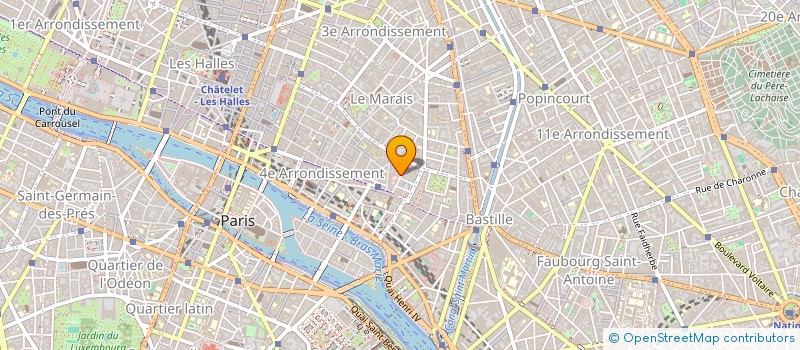 localisation de l'entreprise SCI TOBY  PARIS