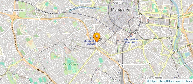 localisation de l'entreprise SCI TOCO à MONTPELLIER