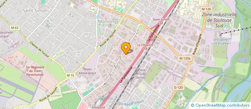 localisation de l'entreprise SCI TOCORORO à TOULOUSE