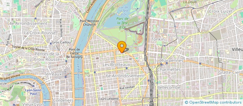 localisation de l'entreprise SCI TOCQUEVILLE  LYON