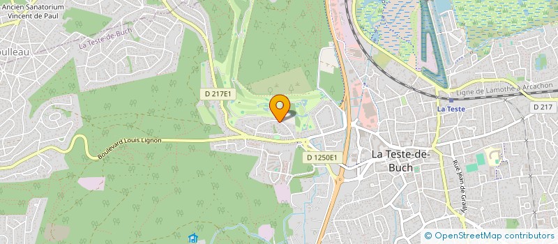 localisation de l'entreprise SCI TODACHA à LA TESTE-DE-BUCH