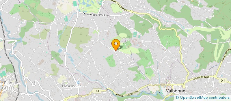 localisation de l'entreprise SCI TODAJI  CHATEAUNEUF-GRASSE