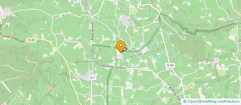 localisation de l'entreprise SCI TODAY  VAISON-LA-ROMAINE