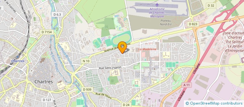 localisation de l'entreprise SCI TOEDAL à CHARTRES