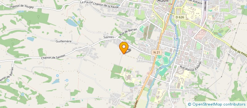 localisation de l'entreprise SCI TOERE à AUCH