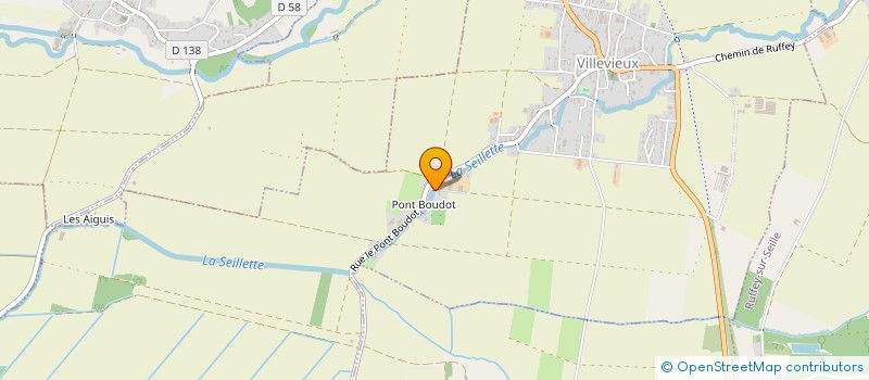 localisation de l'entreprise SCI TOF LYS  CHAPELLE-VOLAND