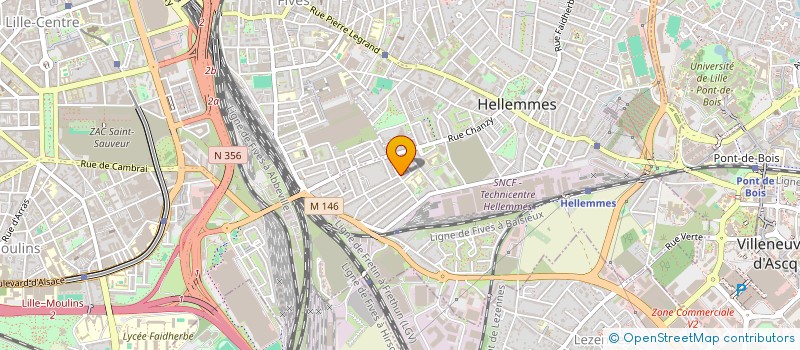 localisation de l'entreprise SCI TOFELI à LILLE