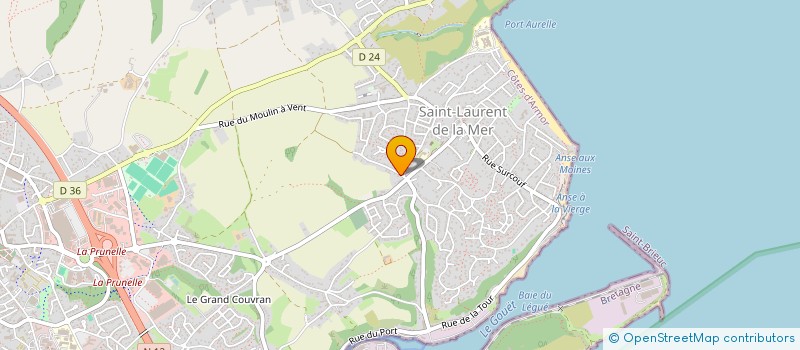 localisation de l'entreprise SCI TOFFOLO 51  PLERIN