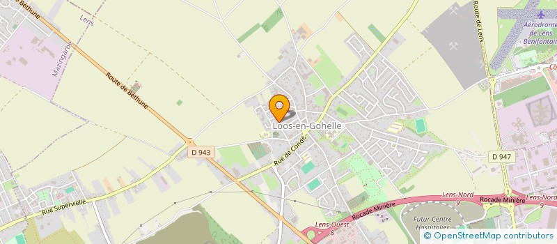 localisation de l'entreprise SCI TOGAN  LOOS-EN-GOHELLE