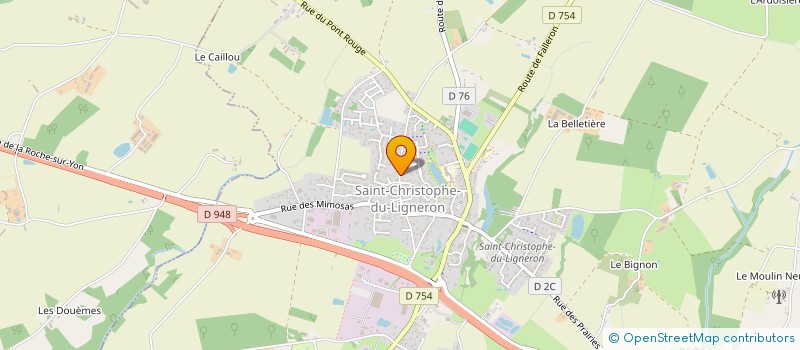 localisation de l'entreprise SCI TOGETHER FREE à SAINT-CHRISTOPHE-DU-LIGNERON
