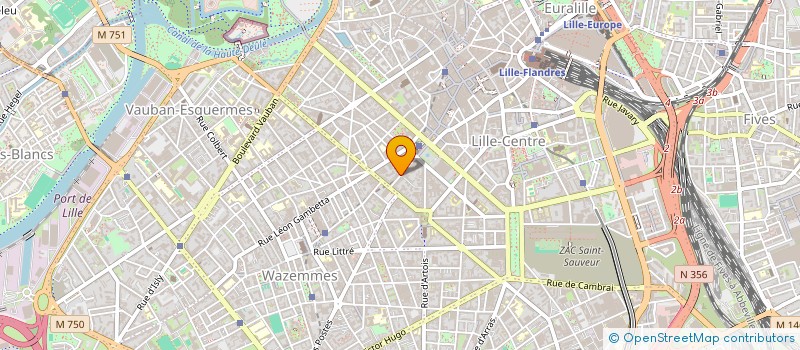 localisation de l'entreprise SCI TOGIA à LILLE