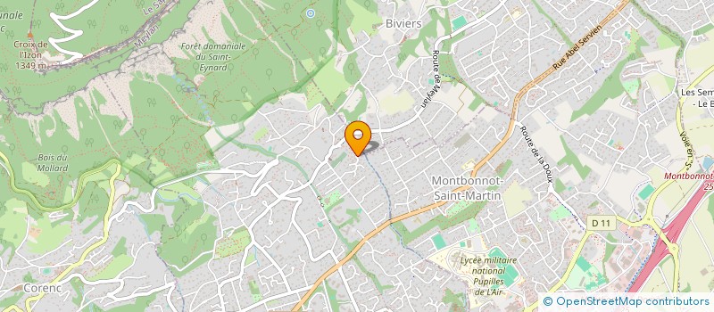 localisation de l'entreprise SCI TOINE  GRENOBLE