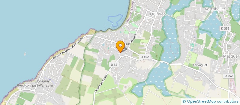 localisation de l'entreprise SCI TOIRENH  BATZ-SUR-MER