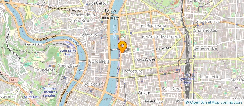 localisation de l'entreprise SCI TOISON 97  LYON