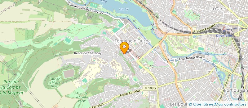 localisation de l'entreprise SCI TOISON ONE à DIJON