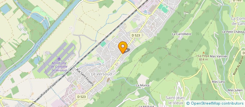 localisation de l'entreprise SCI TOJO  LE VERSOUD