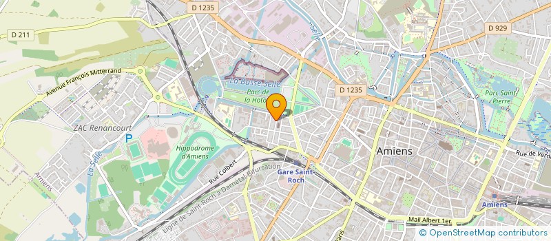 localisation de l'entreprise SCI TOJUL  AMIENS