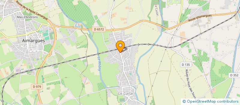 localisation de l'entreprise SCI TOKARZ-ROQUE  LE CAILAR