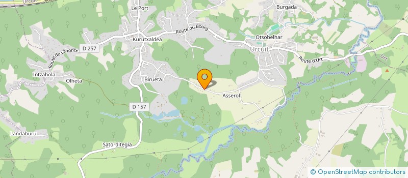 localisation de l'entreprise SCI TOKI-EDERA  URCUIT