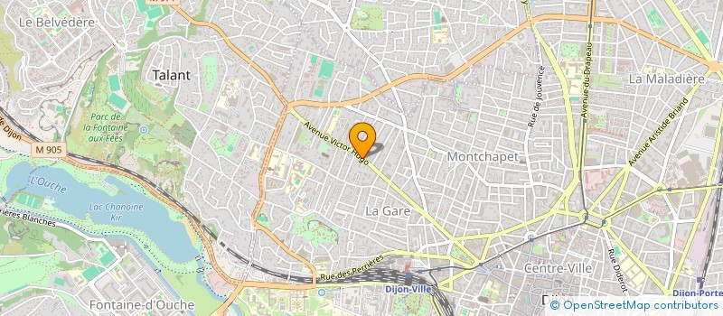 localisation de l'entreprise SCI TOKYO FAMILY 2 à DIJON