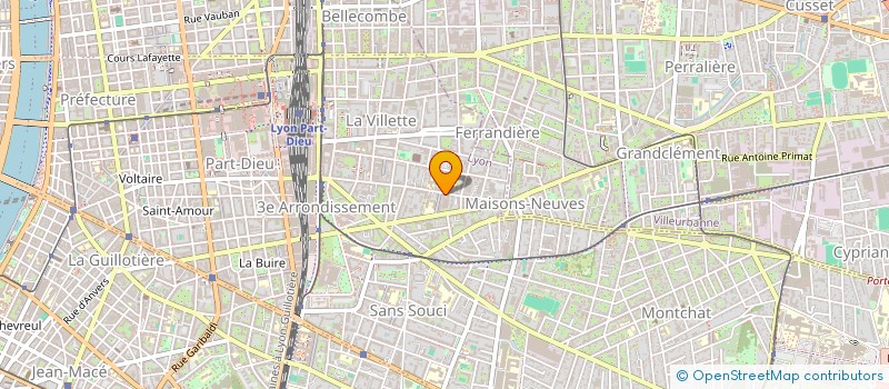 localisation de l'entreprise SCI TOL 146  LYON