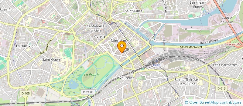 localisation de l'entreprise SCI TOL à CAEN