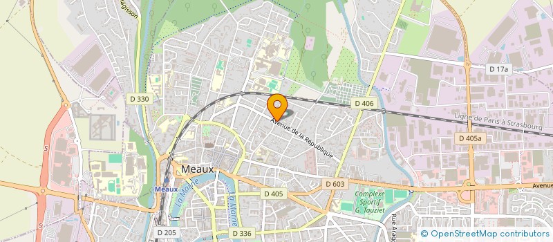 localisation de l'entreprise SCI TOLBIEU à MEAUX