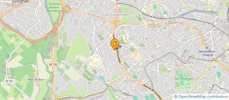 localisation de l'entreprise SCI TOLED'IMMO à MONTPELLIER