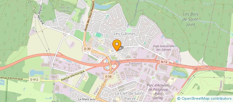 localisation de l'entreprise SCI TOLEDANO AMIENS  PLAISIR