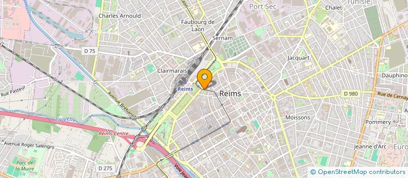 localisation de l'entreprise SCI TOLEDE MANHATTAN  REIMS