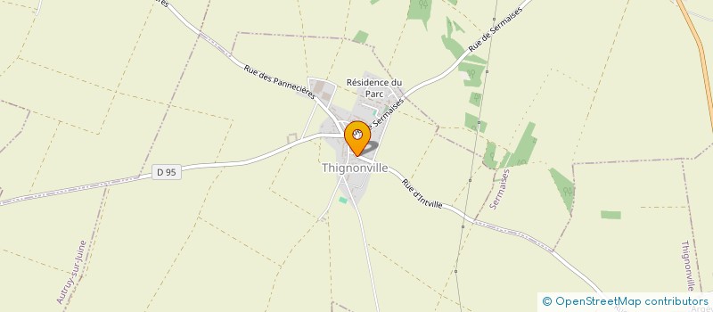 localisation de l'entreprise SCI TOLEDO  THIGNONVILLE
