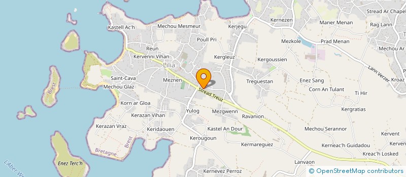localisation de l'entreprise SCI TOLENTE  PLOUGUERNEAU
