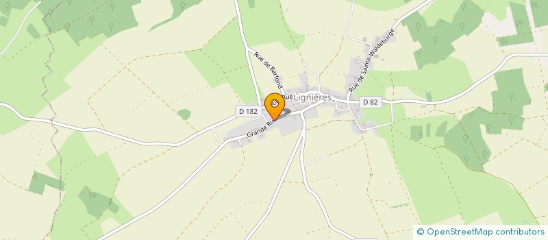 localisation de l'entreprise SCI TOLGA 07  LIGNIERES